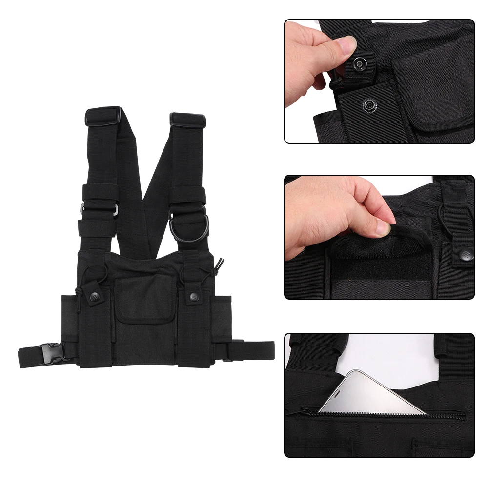 Тактическая нагрудная сумка для выживания походов езды на велосипеде Походов