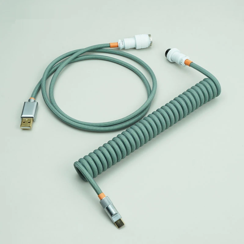 

Greatcable, индивидуальная механическая клавиатура авокадо F96 IQUNIX по индивидуальному заказу, кабель для передачи данных для GMK тема SP Keycap Line Type C
