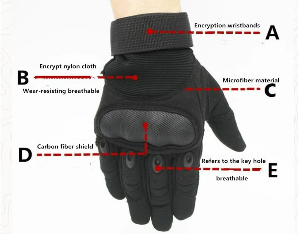 

Touch Screen Army Military Tactical Gloves Paintball Airsoft Shooting Combat Anti-Skid Bicycle Hard Knuckle Full Finger Gloves