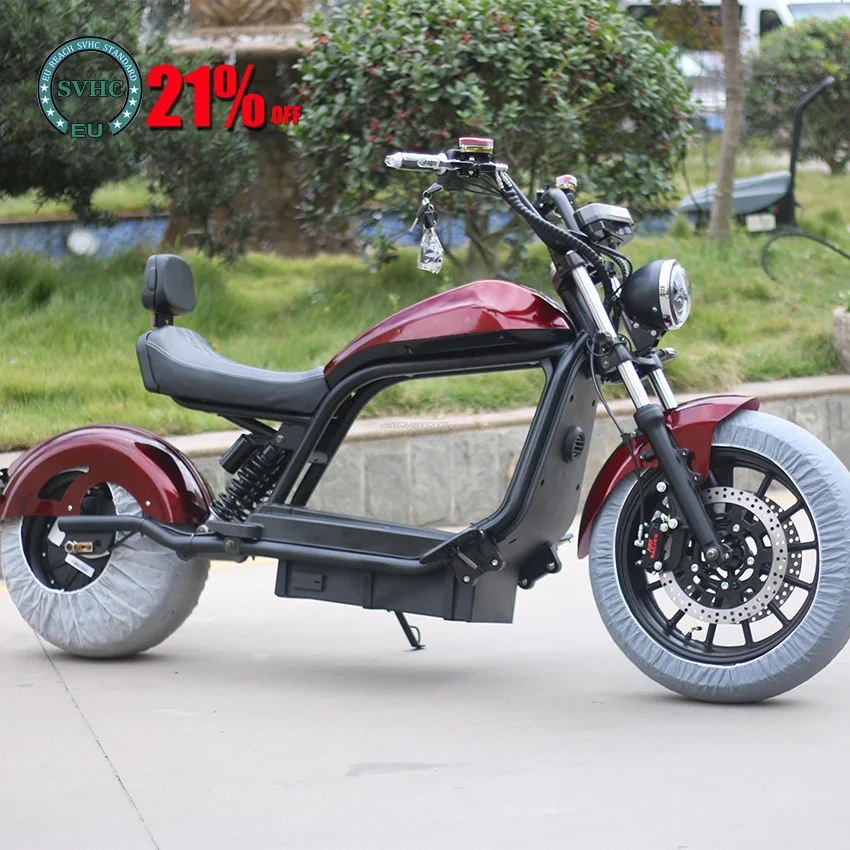 

New Model H6 EEC COC Electric Scooter Motorcycle Street Legal 2000W Citycoco European Stock Electric Motorcycle Scooter 60V 20AH