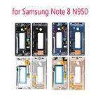 Оригинальная новая металлическая рамка для Samsung Galaxy Note 8 Note8 N950 N950F N950FD корпус телефона Корпус ЖК-дисплей пластина Средняя рамка + Инструменты