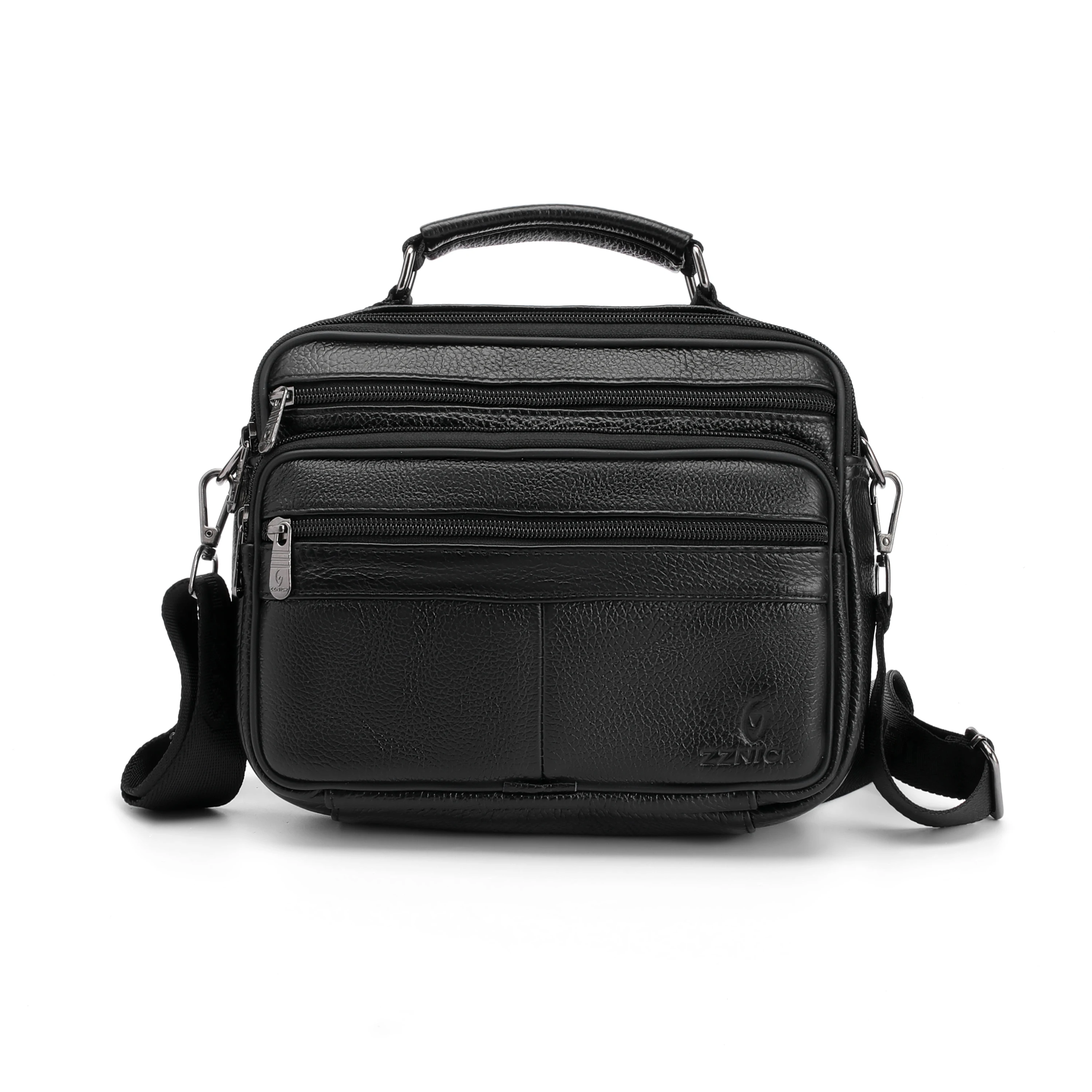 Brand 100% authentic men's Shoulder Bag Messenger Bag cowhide cross bag men's business handbag