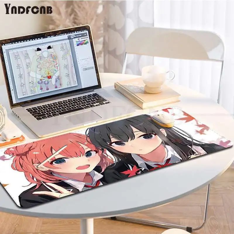 

Yukinoshita Yukino Large Gaming Mouse Pad XL Locking Edge Size For Desk Mat For CSGO Game Player Desktop PC Computer Laptop