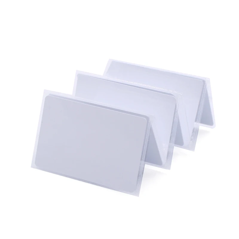 ISO14443A 0 8 мм тонкая Пассивная RFID карта 13 56 МГц MF S50 бесконтактная IC смарт NFC метка для