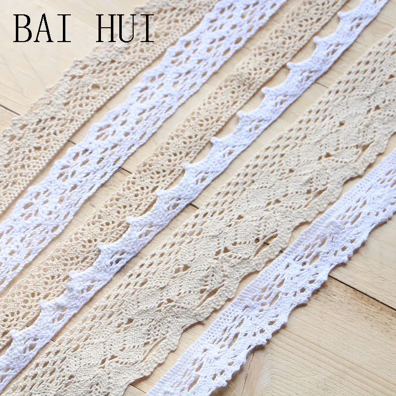 5 ярдов в партии плетеная хлопковая кружевная отделка шитье сделай сам занавеска