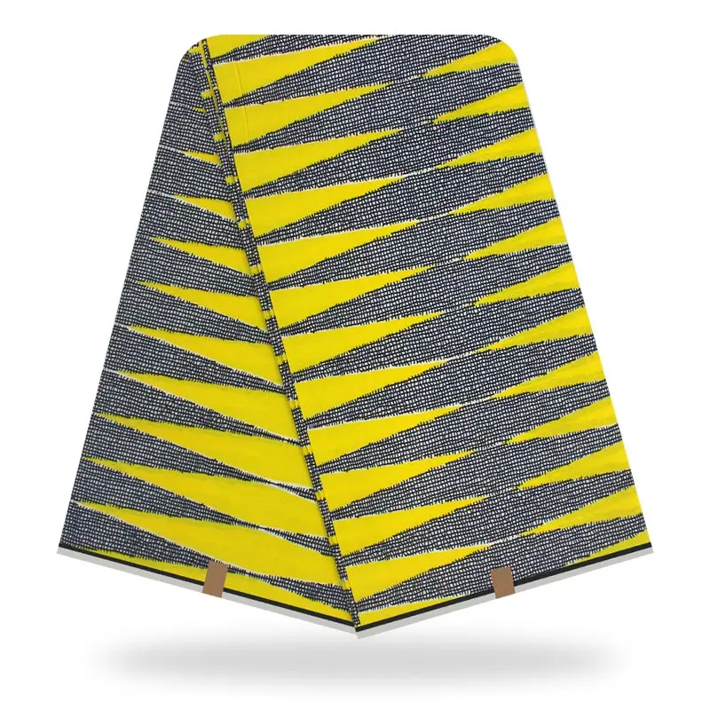 Высококачественная африканская ткань с вощеным принтом Анкары 100% хлопок