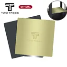 TWOTREES детали для 3d принтера PEI Spring Steel Sheet Hotbed Pre-Applied Flex Magnetic Base для CR10 Ender Наклейка на горячую кровать