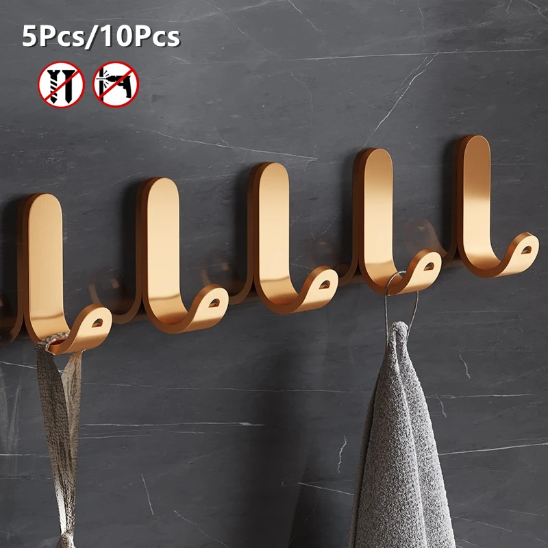 

5/10 шт., настенные крючки-Вешалки для одежды