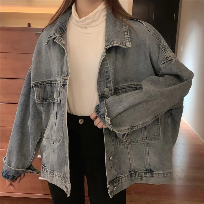 Весна 2021 новинка Женская шикарная универсальная Свободная рабочая одежда в