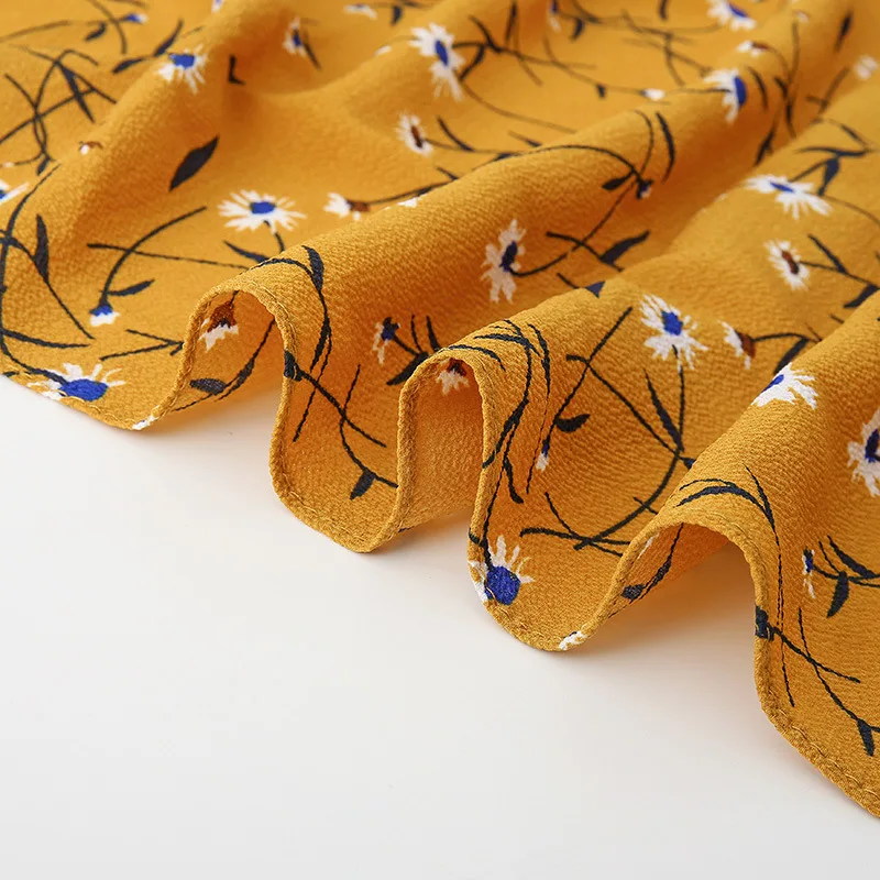 

Muslim Fashion Printed Chiffon Hijab Scarf Arab Headscarf For Women Islam turban femme musulman foulard shawls and wraps