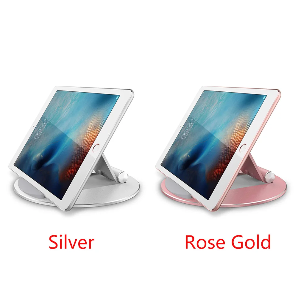 Прочный регулируемый круглый держатель для телефона планшета алюминиевый сплав