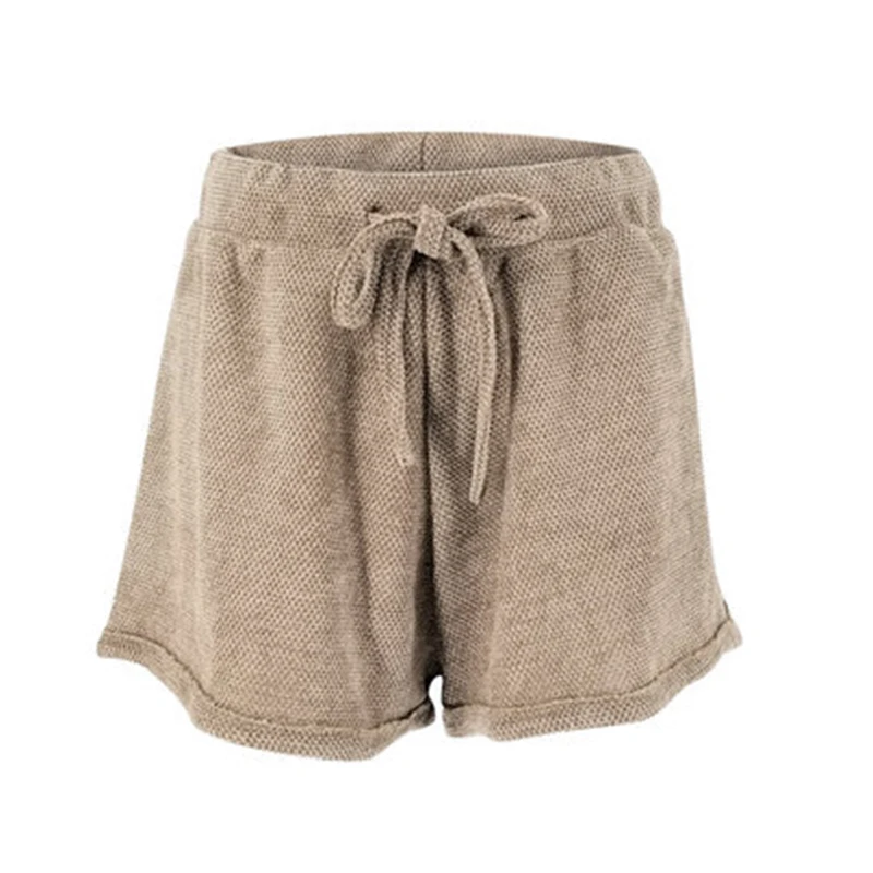 New Women High Waist Tie Belt Shorts Bottoms Summer Loose Trousers Hotpants | Женская одежда