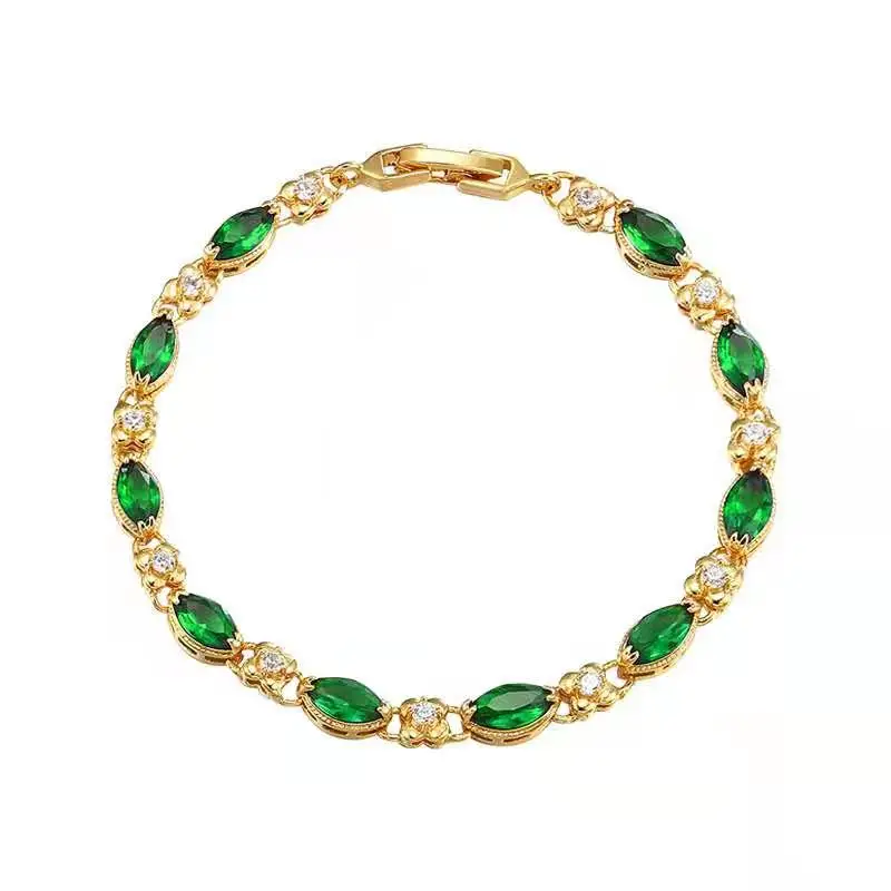 

European And American Jewelery Style Ruby Bracelet Fashion Wholesale Bracelet A0001