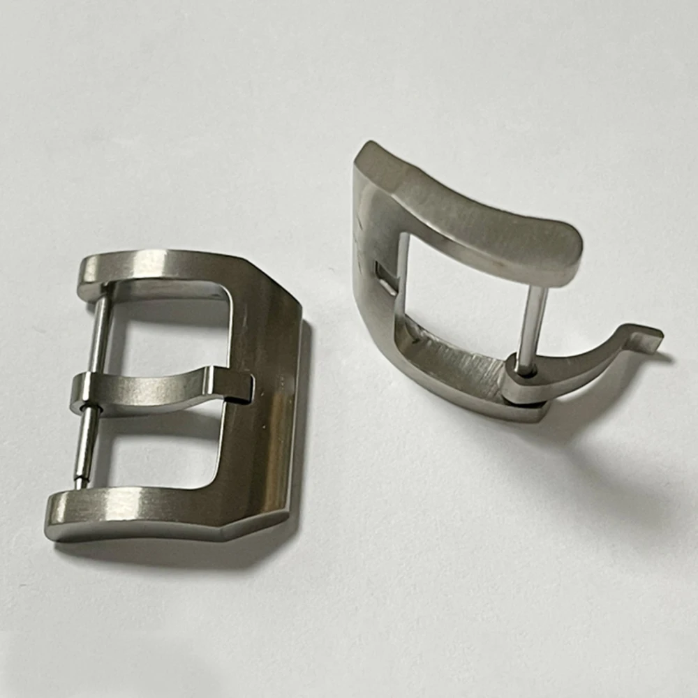 Universal For 18mm/ 20mm Belt/ Silicone Strap/ Band Titanium Pin Buckle Anti-corrosion/Anti-Allergy Watch Parts | Электроника