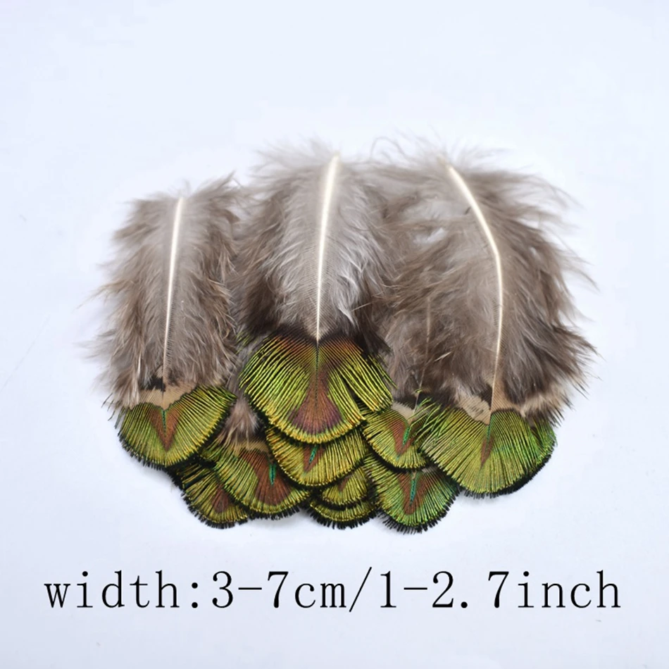 Натуральные перья павлина 20 шт. поделки для волос шлейф свадебной вечеринки