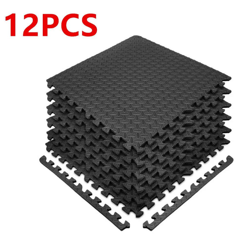 12 шт. Универсальный Скакалка коврик EVA мягкий лист зерна сплайсинга коврики
