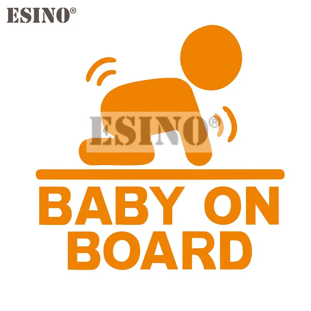 Автомобильный Стайлинг детский на борту ПВХ 3D резьба забавная Авто Наклейка