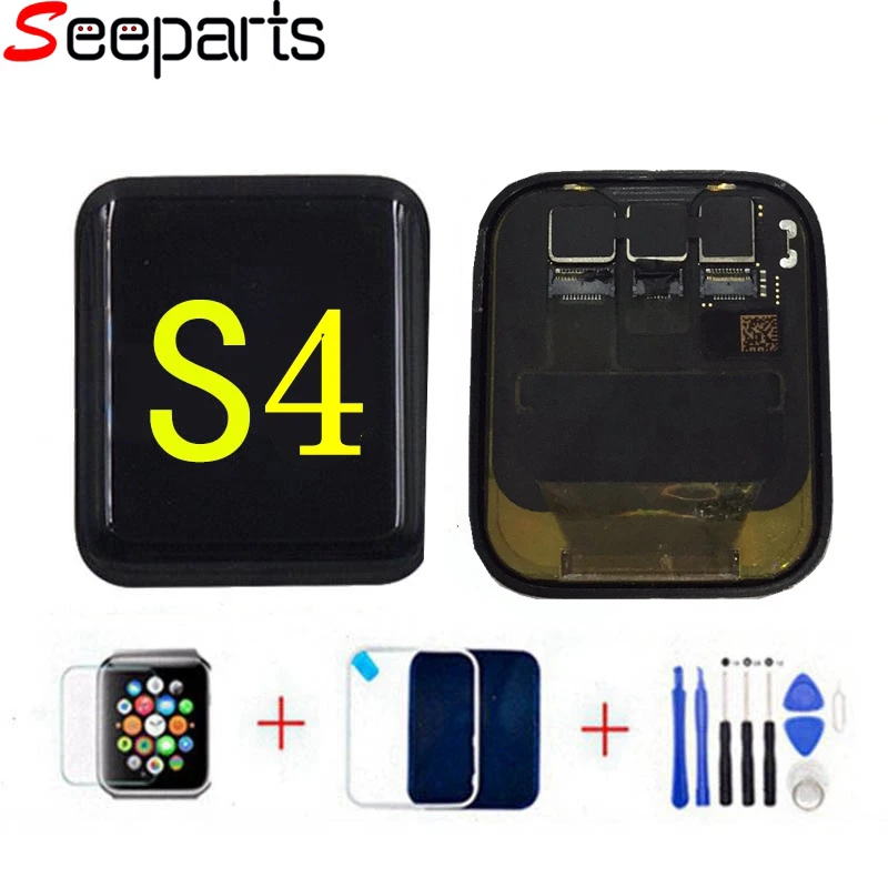 LTE/ GPS для Apple Watch 4 ЖК дисплей сенсорный экран в сборе Series S4 запасные части|Экраны
