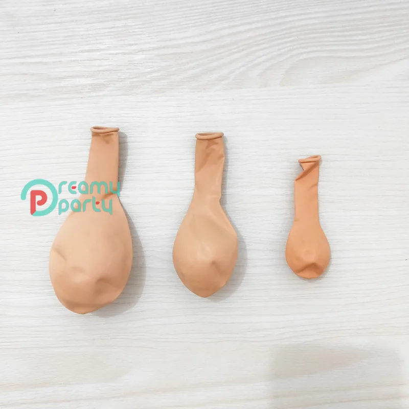 10 шт. кремовые персик воздушные шары 5/10/12 дюймов матовый шар Румяна латекс