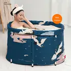 Портативная ванна, складное ванночное ведро, Складная Большая ванна для взрослых, детский бассейн, изоляция, отдельная семейная ванная, спа-Ванна