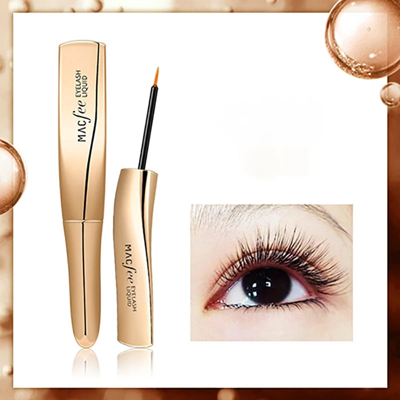 Жидкость для роста ресниц питает волосяной фолликул натуральный черный и темный