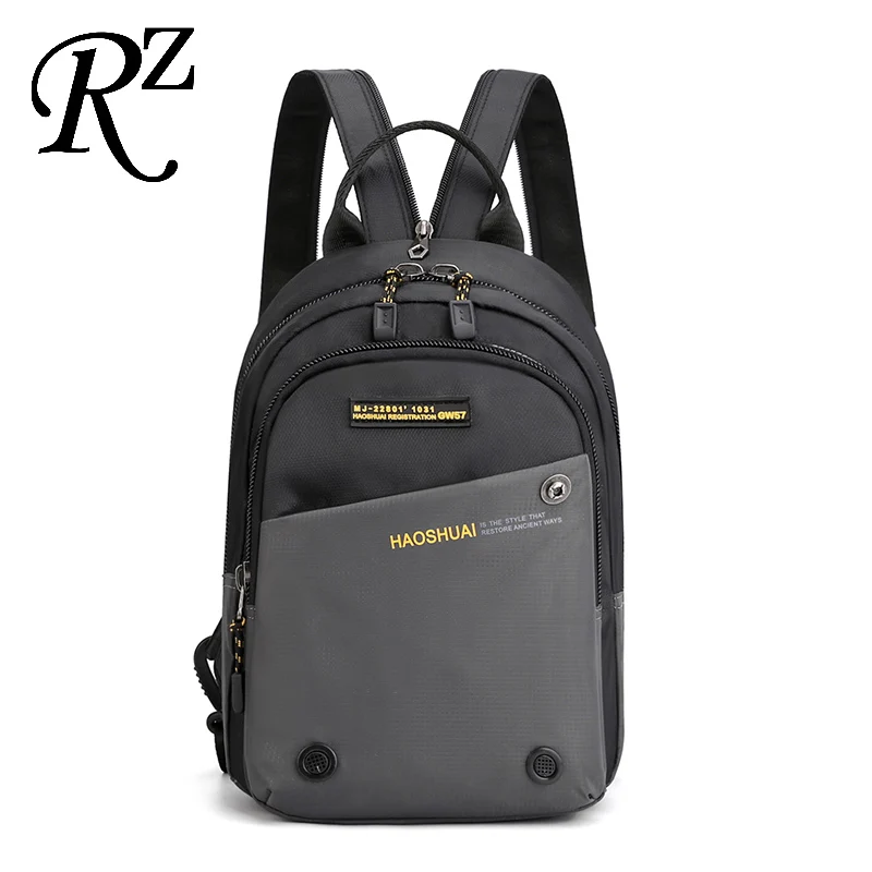 Индивидуальный мужской рюкзак многослойная вместительная сумка на плечо