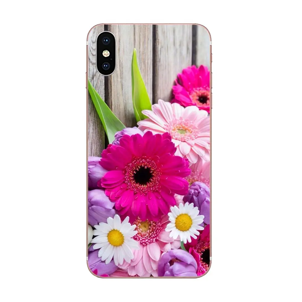 Красочные красивые красный Лотос фиолетовый цветок для Galaxy J1 J2 J3 J330 J4 J5 J6 J7 J730 J8 2015