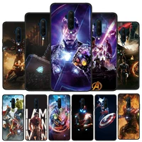 iron man marvel avengers silicone cover for oneplus nord ce 2 n10 n100 9 9r 8t 7t 6t 5t 8 7 6 plus pro phone case shell