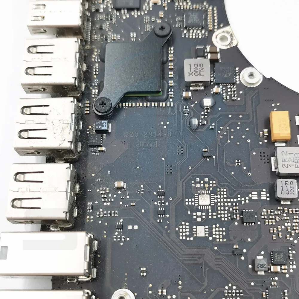 Оригинальная протестированная материнская плата A1297 i7 2 4 ГГц для Macbook Pro 17 &quot