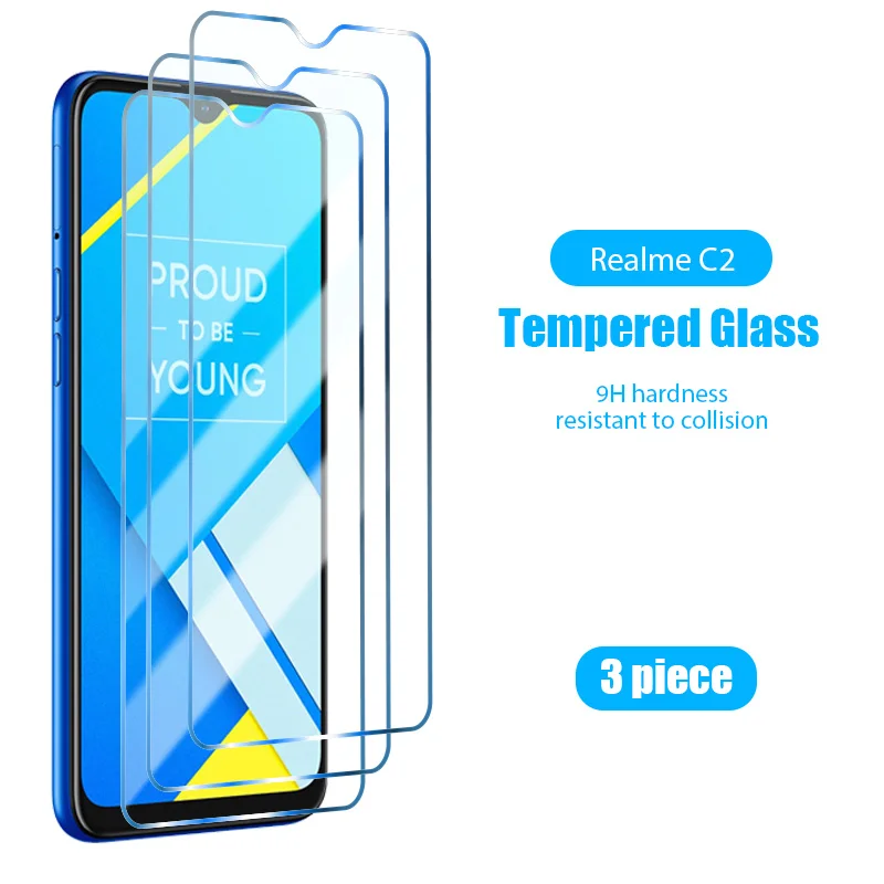

Screen protector for Realme X7 X3 X50 X50M X2 Pro XT X Lite 5G 3Pcs tempered glass for Realme Narzo 10 10A 20 Pro 20A glass film