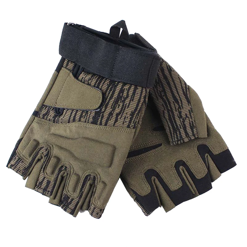 Охотничьи перчатки военные тактические для страйкбола мотоциклетные на