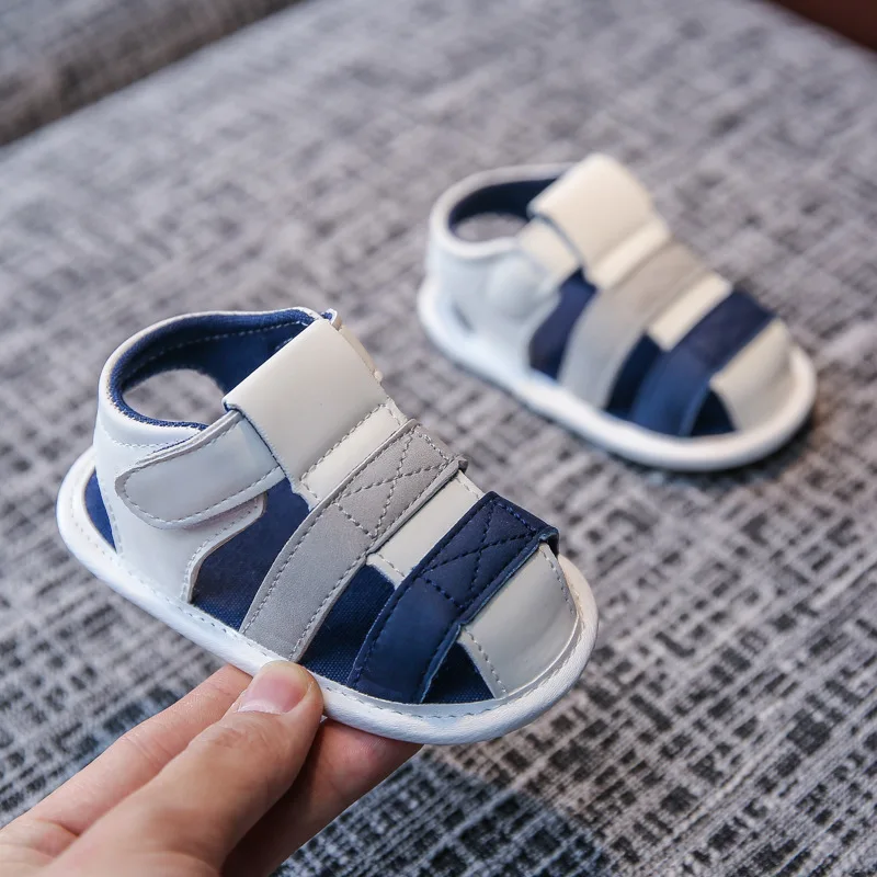

SanSheng summer new baby sandals summer girl baby spring and summer soft soled antiskid walking shoes boy baby