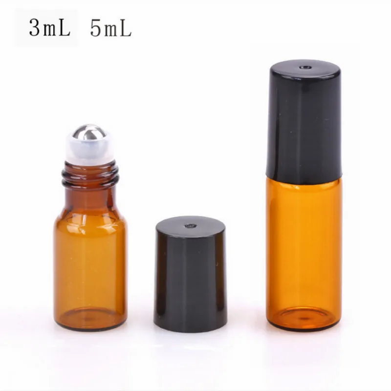 10 шт./лот шариковый ролик для флаконов эфирных масел духов мини роликовая бутылка