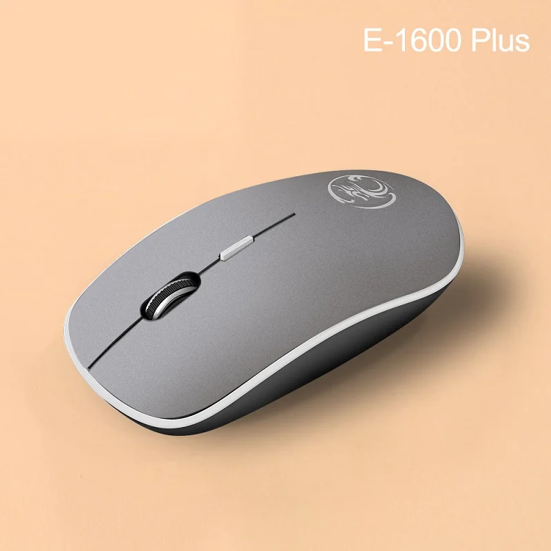 Gray Эргономичная мышь, беспроводная мышь, компьютерная мышь, ПК, USB, оптическая, 2,4 ГГц, 1600 dpi, бесшумная, Mause, мини, бесшумная мышь для ПК, ноутбука, Mac - Цвет: Gray