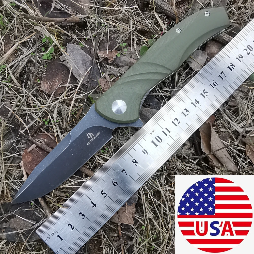 Складной нож D2 тактические карманные ножи рукоятка G10 для повседневного