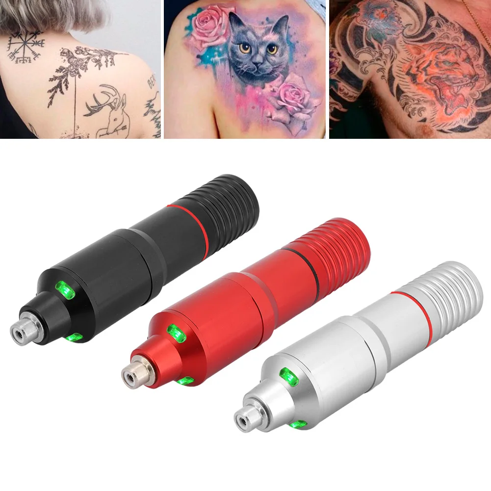 

Professional Non-Slip Tattoo Machine RCA Interface Powerful Motor Liner Amp Shader Tattoos Pen LED Light Tattoos Studio Supplies