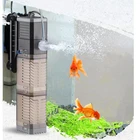 Супер 4 в 1 Внутренний аквариумный фильтр Sunsun насос для аквариума многофункциональный генератор волн циркуляция воды воздушный насос фильтр