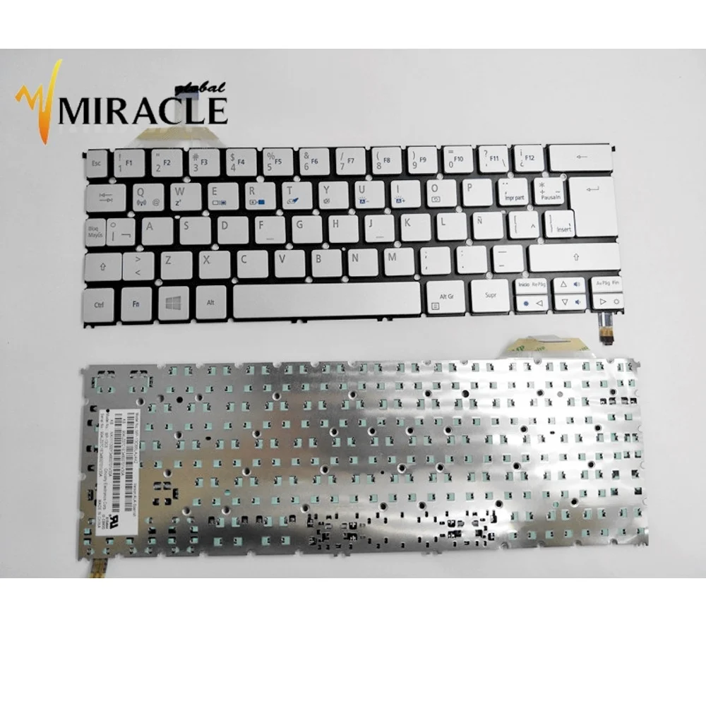 Новая Латиноамериканская клавиатура для Acer S7 391 MS2364 испанская SP US подсветка