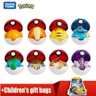 Новинка, подлинный Карманный игрушечный Монстр покебол с изображением покемона, в коробке, искусственная Charizard Gyarados, аниме-фигурка, модель для домашних животных, кукла