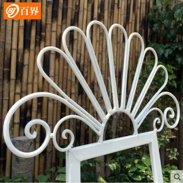 В европейском стиле кованого железа мольберт напольная демонстрационная рама