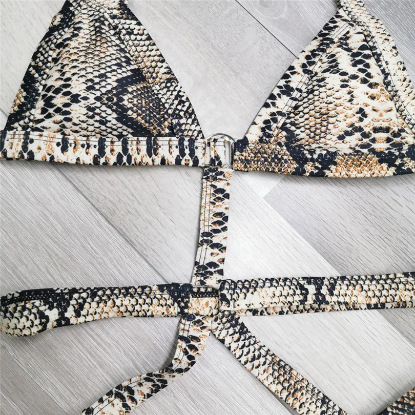 

Bandage One Piece Swimsuit Women Sexy Hollow Out Bikini Black Swimwear Bathing Suits Maillot De Bain Femme 40NOV19