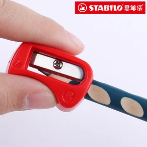 Немецкая точилка-карандаш STABILO, левая точилка, правый Daimeter, 10 мм, инновационный эргономичный дизайн, антикоррозийная, 1 шт., 4532