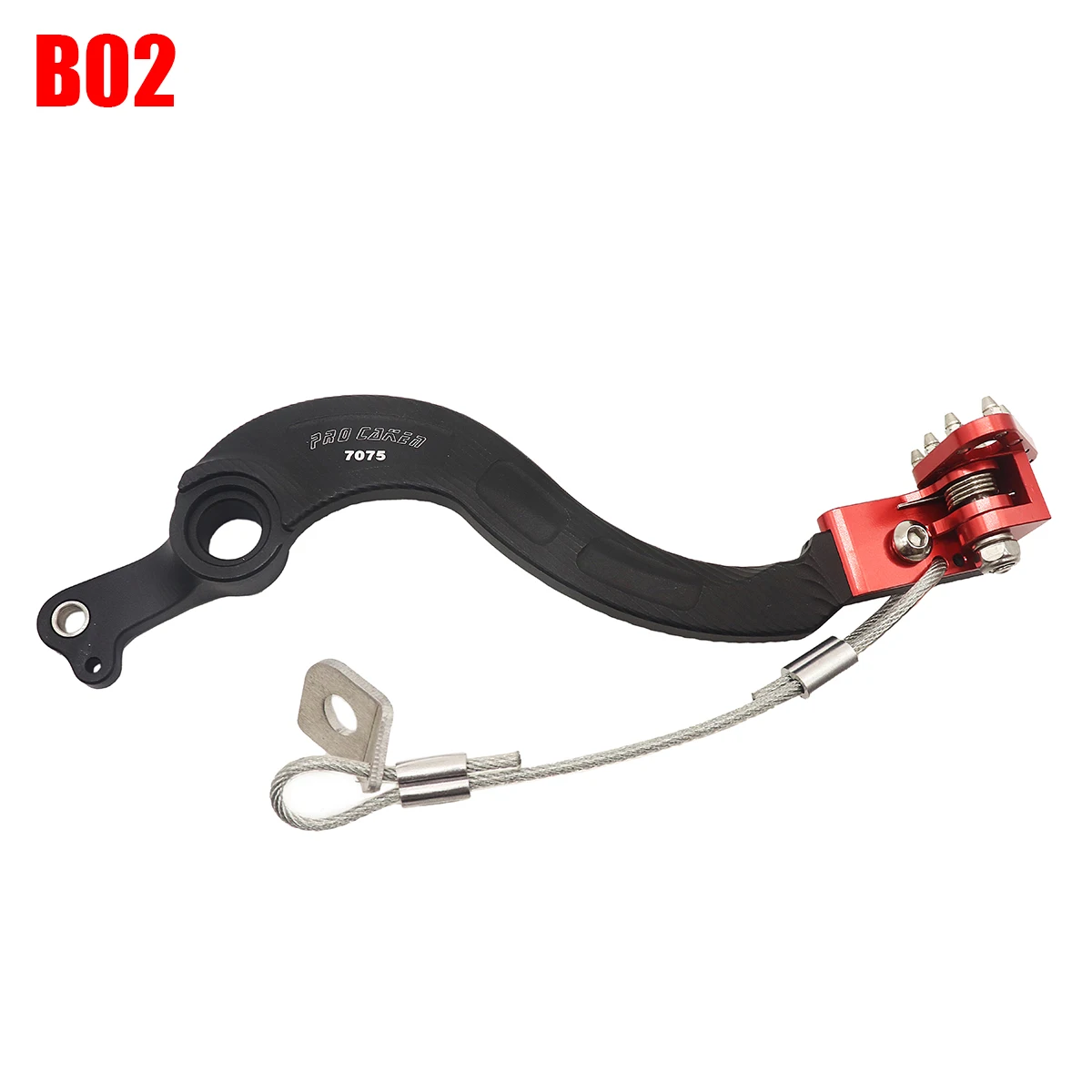 

Кованая задняя педаль тормоза, рычаг тормоза, экономия для Honda CRF250R 2004-2020 CRF450R 2002-2020 CRF450RX 2017-2019 CRF 250R 450R 450RX