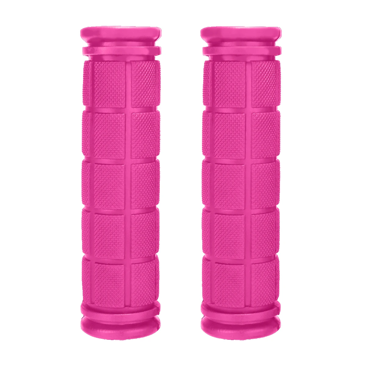 Pink 22 мм мотоциклетные рукоятки Нескользящие универсальные мягкие резиновые для Honda Для Kawasaki Pit Dirt Bike мотоцикл Скутер Dirt Bike - Цвет: Pink