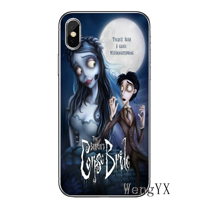 Tim Burton s Труп невесты для samsung Galaxy A10 A30 A40 A50 A60 A70 huawei P30 lite pro P Smart Y6 мягкий чехол - Цвет: Corpse-Bride-A-07