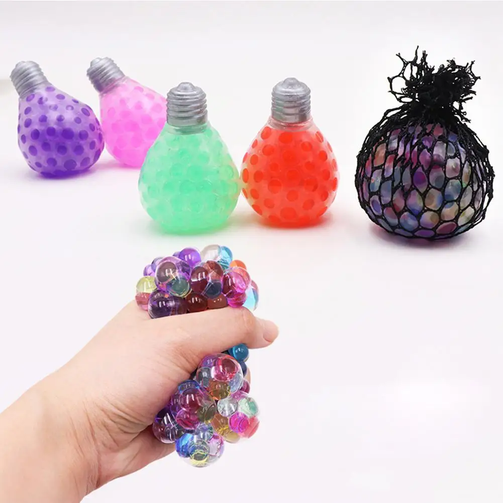 Bola de uvas venecianas para adultos/l&aacute;mpara, juguete divertido y delicado para reducir la presi&oacute;n, juguete de goma para ni&ntilde;os, regalo de Navidad intelectual-0