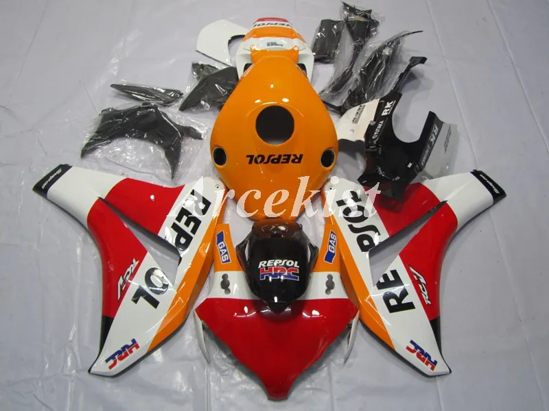 

Injection mold New ABS Fairings Kit Fit for HONDA CBR1000RR 2008 2009 2010 2011 08 09 10 11 CBR1000 Bodywork set repsol HRC