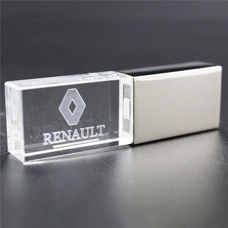 Металлический + стеклянный флэш накопитель 64 ГБ USB 2 0 4 8 16 32 ГБ|USB флэш-накопители| |