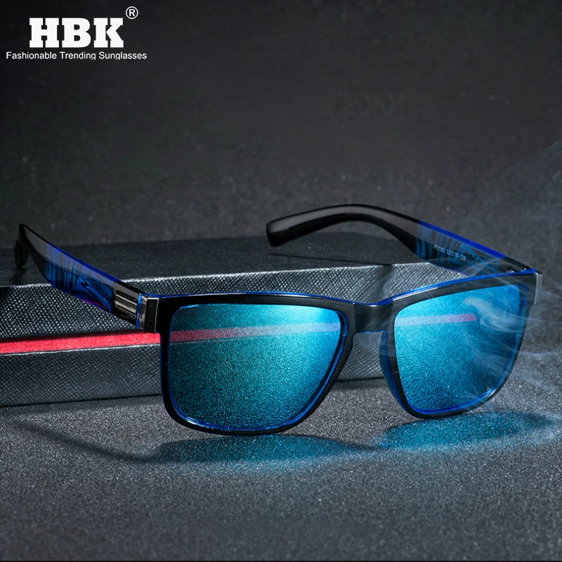 Солнцезащитные очки HBK мужские для вождения модные поляризационные в стиле ретро