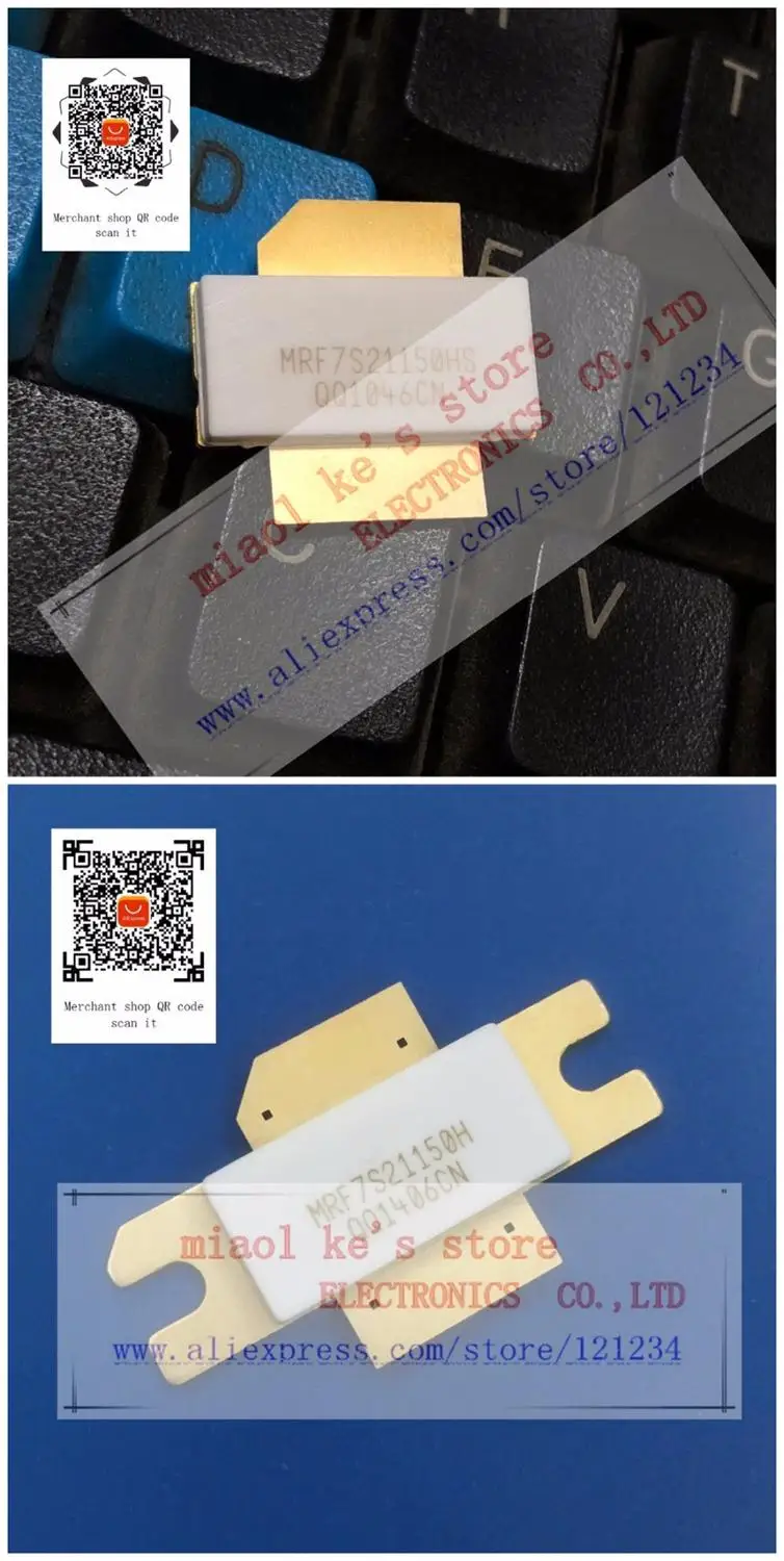 

100%Original: MRF7S21150H MRF7S21150HS MRF7S21150HR3 MRF7S21150HSR3 MRF7S21150HR5 MRF7S21150HSR5 [FET RF 65V 44W 17.5dB 2.17GHZ]